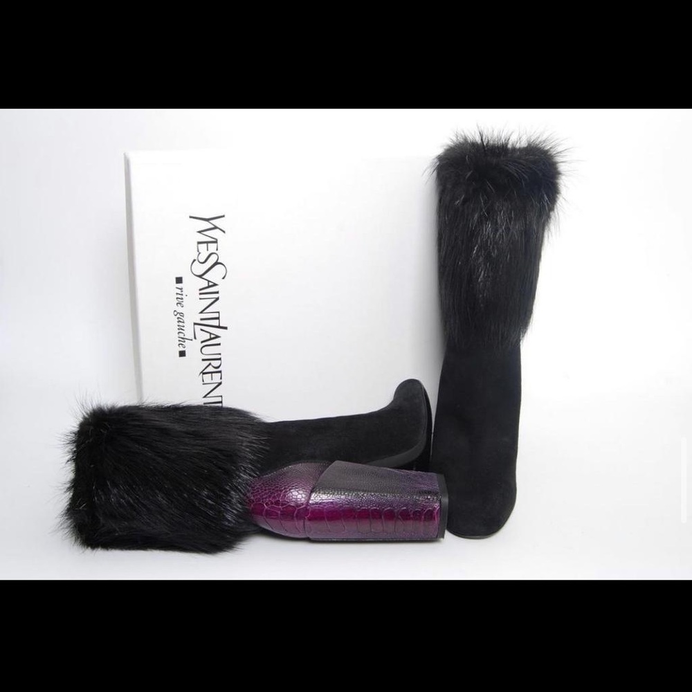 Yves Saint Laurent Vintage boots.